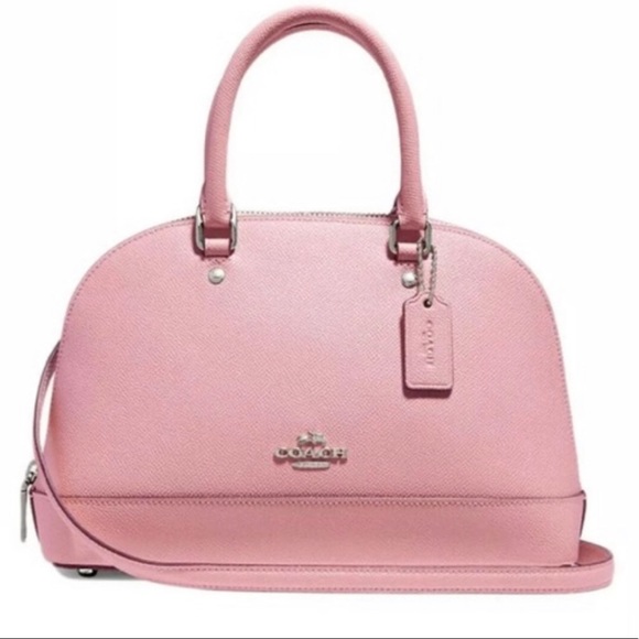 Coach Handbags - NWT mini sierra satchel pink